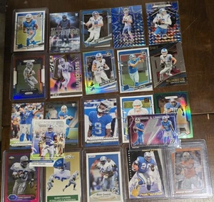 22 Karten Lot Detroit Lions mit 8 Rookies - #'s und Legenden - Bild 1 von 17