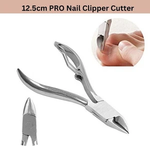 Stainless Steel Cuticle Nipper 12.5cm Nail Skin Trimmer Tool | Manicure Pedicure - Picture 1 of 6