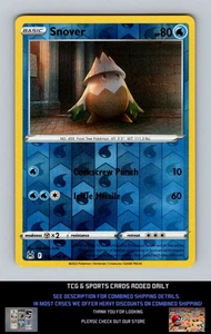 SWSH11: Lost Origin #042/196 Snover Reverse Holo Common Pokemon tcg - Picture 1 of 2