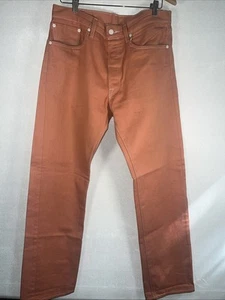 Levi's 501 Denim Button Fly Herrenjeans pfirsichfarben 32 x 32 - Bild 1 von 4