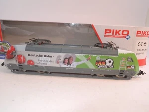 ++ E12 H0 PIKO 59447 Elektrolok BR 101 040-4 Fußbal WM 2010 8pol. DSS NEM 652 - Picture 1 of 8