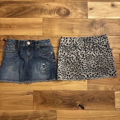 Lot Of Two Justice, Girls Size 8, Jean Skirts - Image 1 of 4