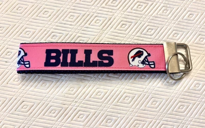 LLAVERO PULSERA HECHO A MANO decorado con CINTA DE BILLETES DE BÚFALO ROSA ENVÍO GRATUITO Foto 1 de 2