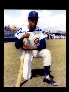 Oscar Gamble Signed 8x10 Photo Autograph Cubs - Picture 1 of 2