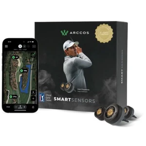 Arccos Caddie Gen 4 Smart Sensors, Set of 16 Tracking Sensors, Smoke - Picture 1 of 16