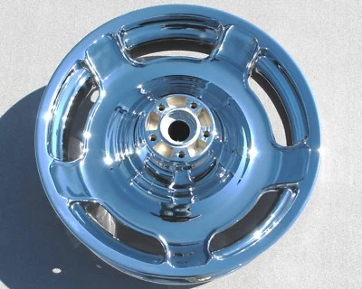 Harley Street Glide / Road Glide Заказной 2009-2013 Хромированный Задний Обод Прямая Распродажа - Изображение 1 из 4