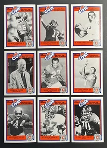 1987 Orange Crush Denver Broncos Ring of Famers Football Cards Set Of 9 - Picture 1 of 2