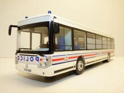 AUTOBUS IRISBUS CITELIS transport interpellés POLICE 1/43 - Immagine 1 di 4