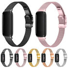 Für Fitbit Inspire 3 Edelstahl Metall Uhrenband Armband Armband Armband