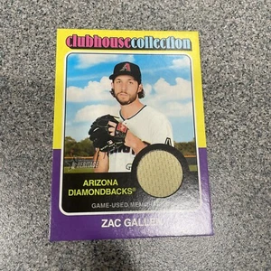 ZAC GALLEN 2024 Heritage Clubhouse Collection Relics Jersey #CCR-ZG Arizona - Picture 1 of 3