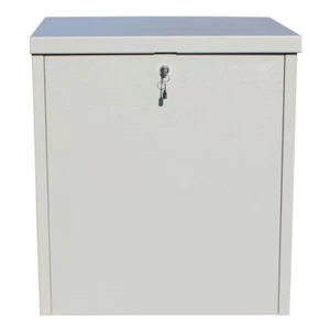 ParcelChest Textured Gray Ground Mount Locking Parcel Box - Picture 1 of 12