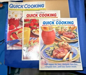 Taste Of Home's Quick Cooking Lot of 3 Bi/monthly Issues 2004 March Thru August - Picture 1 of 1