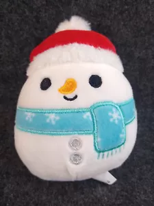 Peluche pupazzo di neve Squishmallow peluche 5 pollici Galindo da capsula misteriosa - Foto 1 di 10