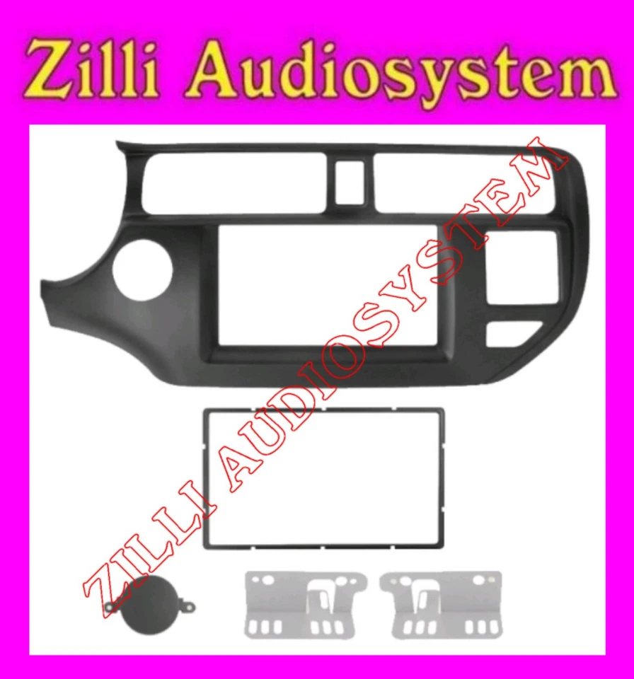 PHONOCAR 03656 Panel 2Din Negro Kia Rio De 2012 Nueva - Imagen 1 de 1