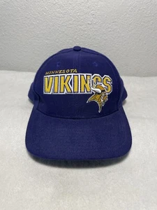 Minnesota Vikings Sports Specialties Vintage 90s NFL Football Snapback Hat Cap - Bild 1 von 10