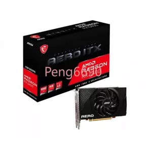 MSI AMD Radeon RX 6400 AERO ITX 4G GDDR6 Graphics Card - Picture 1 of 9