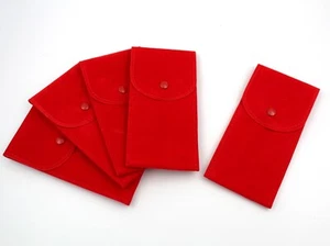 5 Porta Orologi Rosse Tessuto Morbido Antigraffio Monoposto Idea Regalo Promo - Imagen 1 de 6