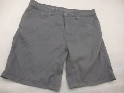 Prana Size 36 Mens BLK Nylon Zip Fly Pockets Stretch Outdoor Hiking Shorts 392 - Image 1 of 4