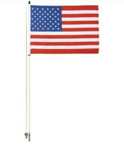 Tusk American Desert Flag With 6' Pole: Motorcycle Atv Utv Dirt Bike dune whip - Image 1 of 1