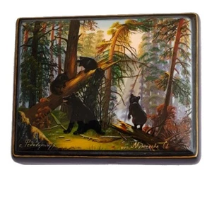 Box Lacquer - Morning IN The Forest - Picture 1 of 3