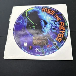 Rare PSM Magazine Playstation 1 Lid Sticker PSM PlayStation KISS The Abyss - Picture 1 of 4