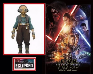 LUPITA NYONG'O FIRMADO STAR WARS FOTO MONTAJE CERTIFICADO ACOA - Imagen 1 de 3