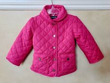 NWT POLO Ralph Lauren girl quilted jacket coat 2T 3T 4T  Pink 