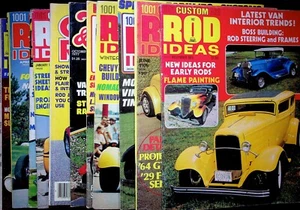 Lot of 11 - 1001 Custom & Rod Ideas Magazines Vintage Hot Rod Street Rod #112 - Picture 1 of 23