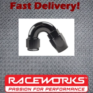 Raceworks Cutter Hose End AN-6 150Degrees - Picture 1 of 3