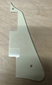 Epiphone Light Cream Les Paul Pickguard Plate Guard Pick. *Has Crack* - Picture 1 of 4