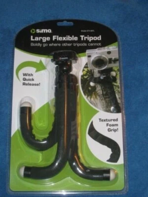 Sima STV-BPL Large Flexible Tripod with Quick Release, New! - Image 1 of 2