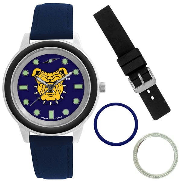 North Carolina A&T Aggies Unisex Colors Watch Gift Set - Image 1 of 4