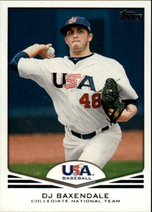 2011 USA Baseball Card #s 1-61 (A3094) - You Pick - 10+ FREE SHIP