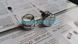 2x Hifi Rhodio XLR Macho Tapas Protector Teflón Cubierta - Imagen 1 de 3