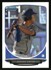 Gosuke Katoh 2013 Bowman Chrome Draft Picks & Prospects Refractor  #BDPP37