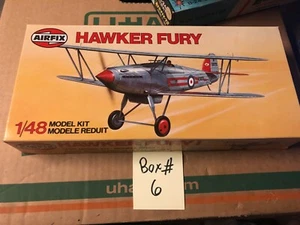 Airfix Hawker Fury 1/48 Flugzeug Modellbausatz 4103 - Bild 1 von 2