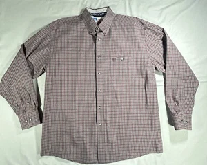 Camisa de manga larga con botones Wrangler George Strait grande para hombre - Imagen 1 de 7