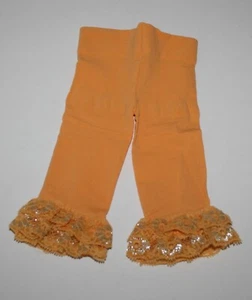 Orange Leggings für American Girl Battat OG Madame Alexander 18 Zoll Puppe - Bild 1 von 2