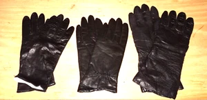 3 PAIA Guanti in Pelle Donna Basic Colorati, Foderati Lunghezza Polso, PICCOLI - Foto 1 di 1