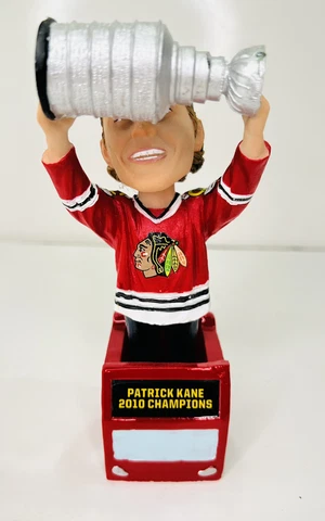 2010 Stanley Cup Champion Chicago Blackhawks Patrick Kane Hockey Bobblehead READ Cover
