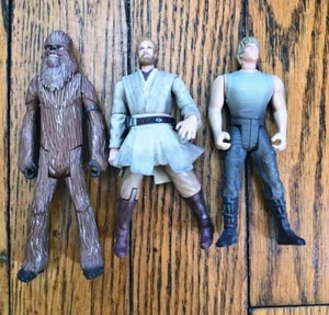 Juego de 3 figuras sueltas de Star Wars - Imagen 1 de 12