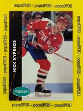 1992 Nick Kypreos, Washington Capitals, Parkhurst, #411