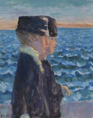 Impresión en lienzo Pierre Bonnard mujeres jóvenes junto al mar 16 x 20 Foto 1 de 4