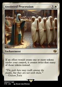 Anointed Procession Fan Art Style Card For EDH and Playtest - Picture 1 of 3