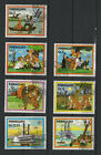 Hans Kloss 1985 Paraguay années de la jeunesse 7 timbres oblitérés /TR9205