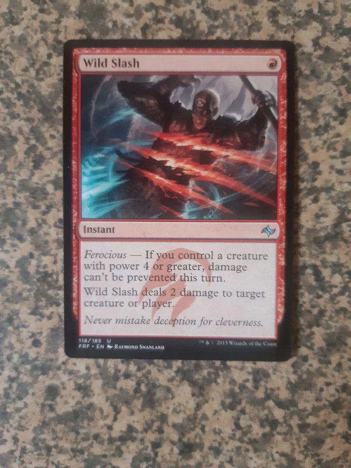 MTG - 1 x Wild Slash - Fate Reforged - Image 1 of 1