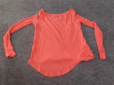 Polo Ralph Lauren Mujer Camisa Mediana Rosa Manga Larga Informal Algodón Foto 1 de 4
