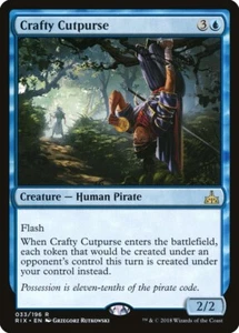 MTG Crafty Cutpurse NM Rivals of Ixalan RIX English Magic the Gathering card - Picture 1 of 3