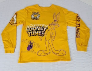 Looney Tunes That's All Folks  Long Sleeve T Shirt Marvin The Martian Acme Large - Picture 1 of 16