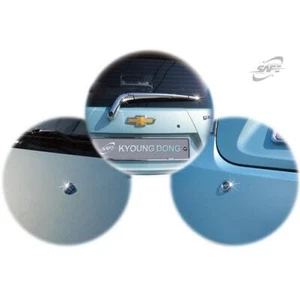 Für Chevrolet Spark 2010 - 2015 Chrom Heck Styling Blenden Set - Bild 1 von 8